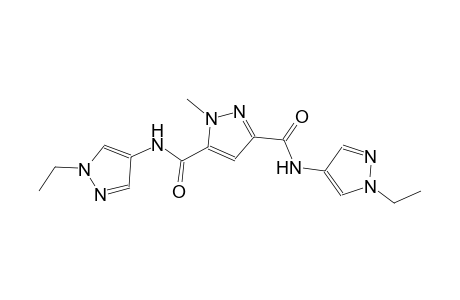 1H-pyrazole-3,5-dicarboxamide, N~3~,N~5~-bis(1-ethyl-1H-pyrazol-4-yl)-1-methyl-
