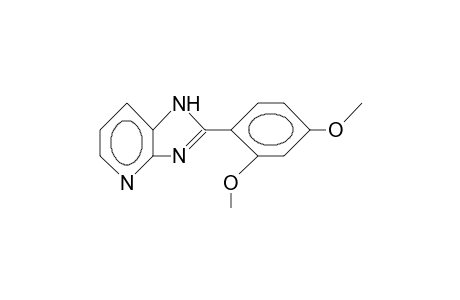 2-(2,4-Dimethoxy-phenyl)-1H-imidazo(4,5-B)pyridine