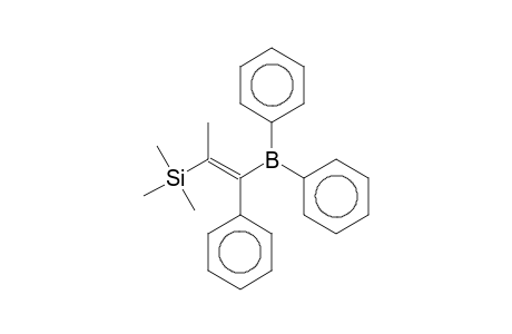 Propene, 1-phenyl-1-diphenylboryl-2-trimethylsilyl-