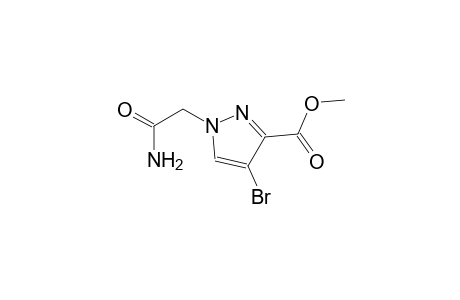 methyl 1-(2-amino-2-oxoethyl)-4-bromo-1H-pyrazole-3-carboxylate