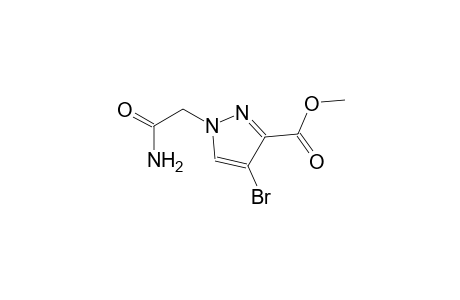 methyl 1-(2-amino-2-oxoethyl)-4-bromo-1H-pyrazole-3-carboxylate