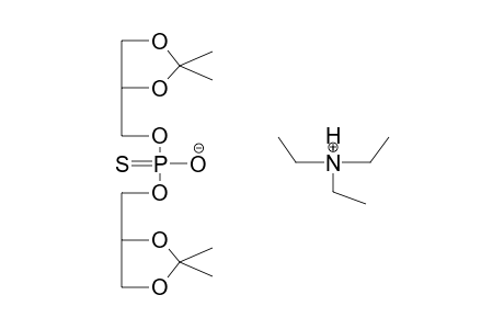 TRIETHYLAMMONIUM BIS(1,2-O-ISOPROPYLIDENGLYCERO-3)THIONOPHOSPHATE