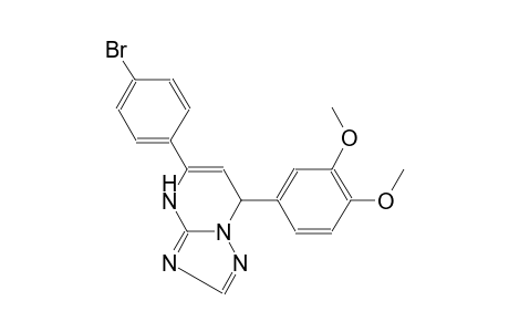 5-(4-bromophenyl)-7-(3,4-dimethoxyphenyl)-1,7-dihydro-[1,2,4]triazolo[1,5-a]pyrimidine