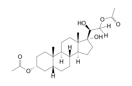 5β-pregnane-3α,17,20α,21-tetrol, 3,21-diacetate
