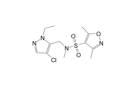 4-isoxazolesulfonamide, N-[(4-chloro-1-ethyl-1H-pyrazol-5-yl)methyl]-N,3,5-trimethyl-
