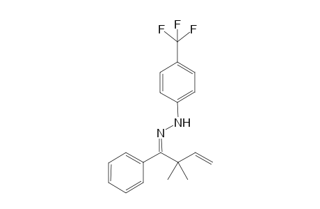 1-(2,2-Dimethyl-1-phenylbut-3-en-1-ylidene)-2-(4 -(trifluoromethyl)phenyl)hydrazine