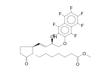 11-DEOXY-16-(HEPTAFLUORONAPHTH-2-YLOXY)-15BETA-PROSTAGLANDIN-E1,METHYL ESTER