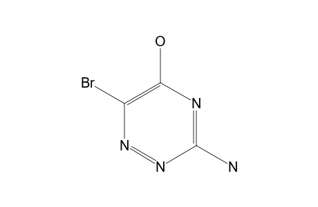 3-AMINO-6-BROMO-as-TRIAZIN-5-OL
