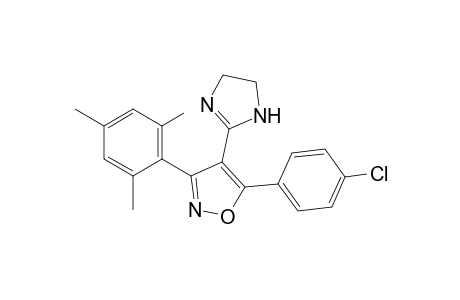 5-(4-chlorophenyl)-4-(2-imidazolin-2-yl)-3-mesityl-isoxazole