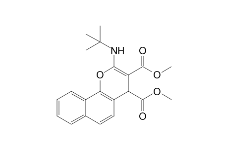 Dimethyl 2-tert-butylamino-4H-benzo[h]chromene-3,4-dicarboxylate