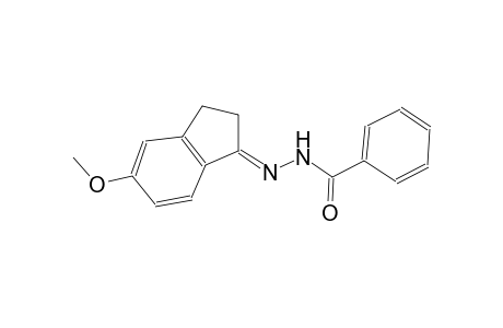 benzoic acid, 2-[(1E)-2,3-dihydro-5-methoxy-1H-inden-1-ylidene]hydrazide