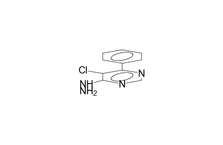 4-hydrazino-5-chloro-6-phenylpyrimidine
