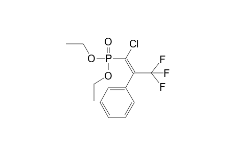 (Z)-Diethyl 1-chloro-2-trifluoromethyl-2-phenylethenphosphoate