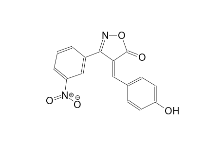 5(4H)-isoxazolone, 4-[(4-hydroxyphenyl)methylene]-3-(3-nitrophenyl)-, (4Z)-