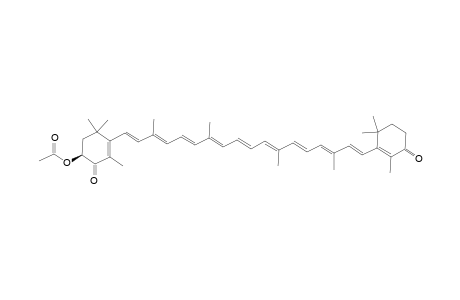 (3S)-3-Acetoxy-.beta.,.beta.-carotene-4,4'-dione