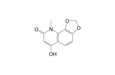 6-Hydroxy-9-methyl-[1,3]dioxolo[4,5-h]quinolin-8(9H)-one