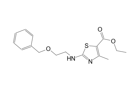 ethyl 2-{[2-(benzyloxy)ethyl]amino}-4-methyl-1,3-thiazole-5-carboxylate