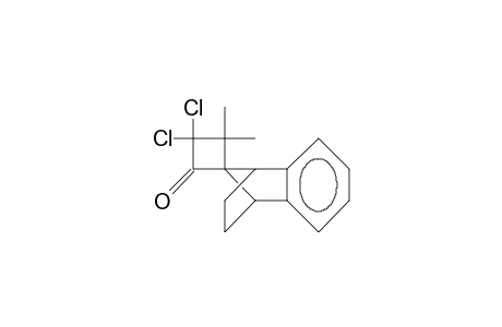 7-Spiro-benzonorbornene-(3,3-dichloro-syn-2,2-dimethyl-4-oxo-cyclobutane)