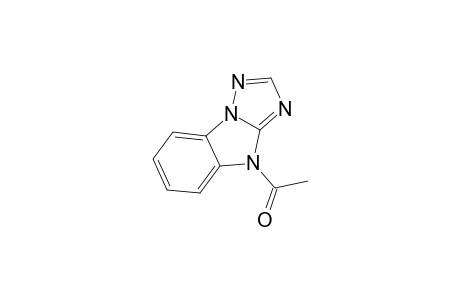 4H-[1,2,4]Triazolo[1,5-a][1,3]benzimidazole, 4-acetyl-