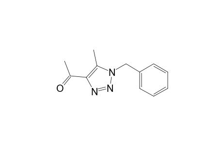 1-(1-benzyl-5-methyl-1H-1,2,3-triazol-4-yl)ethanone