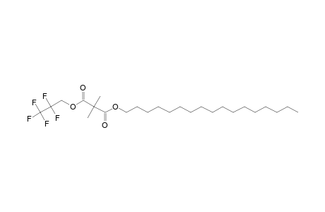 Dimethylmalonic acid, heptadecyl 2,2,3,3,3-pentafluoropropyl ester