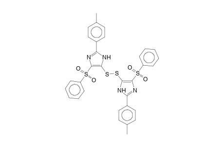 2-(4-Methylphenyl)-5-([2-(4-methylphenyl)-4-(phenylsulfonyl)-1H-imidazol-5-yl]disulfanyl)-4-(phenylsulfonyl)-1H-imidazole