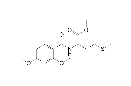 N-(2',4'-Dimethoxybenzoyl)-methionine - methyl ester