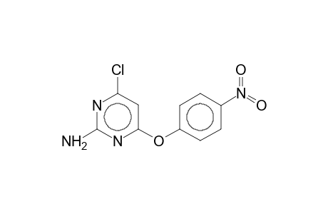 2-amino-4-chloro-6-pyrimidinyl 4-nitrophenyl ether