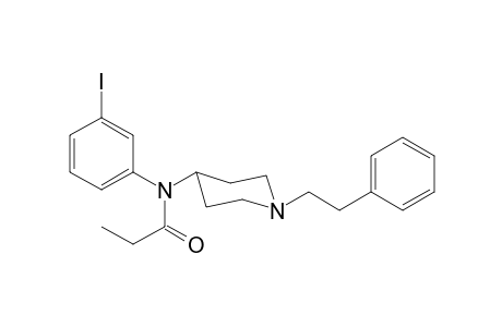 N-(3-Iodophenyl)-N-[1-(2-phenylethyl)piperidin-4-yl]propanamide