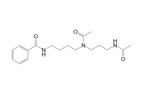 N-[8-Acetamido-5-acetyl-5-azaoctyl)benzamide