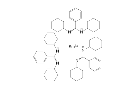 Tris(N,N'-dicyclohexylbenzamidinato)samarium(III)