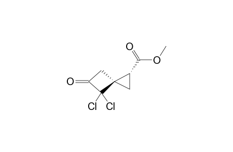 (1S*,3R*)-1-METHOXYCARBONYL-4,4-DICHLOROSPIRO[2.3]HEXAN-5-ONE