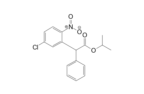 iso-Propyl .alpha.-(5-chloro-2-nitrophenyl)phenylacetate