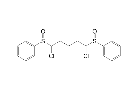 1,5-Dichloro-1,5-di(phenylsulfinyl)pentane