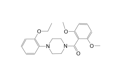 1-(2,6-dimethoxybenzoyl)-4-(2-ethoxyphenyl)piperazine