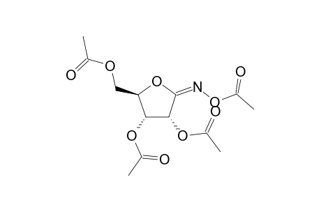 D-Ribonimidic acid, N-(acetyloxy)-, .gamma.-lactone, 2,3,5-triacetate, (Z)-