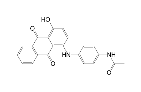 N-[4-[(4-hydroxy-9,10-diketo-1-anthryl)amino]phenyl]acetamide