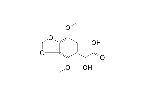 1,3-Benzodioxole-5-acetic acid, .alpha.-hydroxy-4,7-dimethoxy-