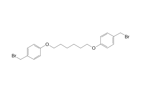 1,1'-[Hexane-1",6"-diyl-bis(oxy)]-bis[4-(bromomethyl)benzene]