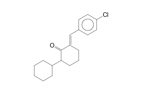 2-(4-Chlorobenzylidene)-6-cyclohexylcyclohexanone