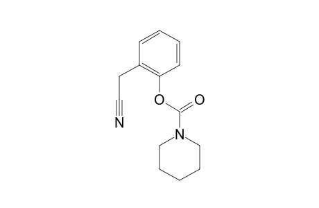 2-(Cyanomethyl)phenyl 1-piperidinecarboxylate