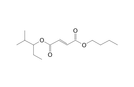 Fumaric acid, butyl 2-methylpent-3-yl ester