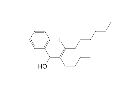 (Z)-3-Iodo-1-phenyl-2-butylnon-2-enol