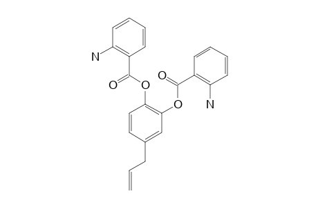 4-Allylbenzene-1,2-diol, 1,2-bis anthranilate