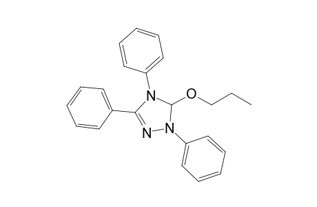 2,4,5-triphenyl-3-propoxy-3H-1,2,4-triazole