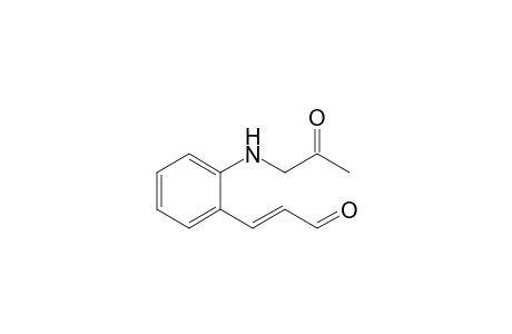 (E)-3-[2-(2-Oxopropylamino)phenyl]prop-2-enal