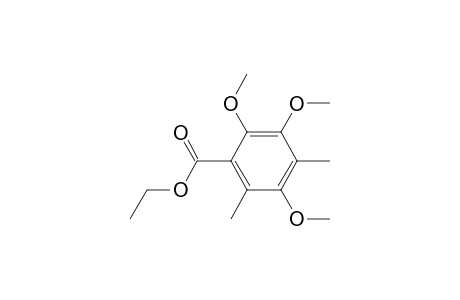 Benzoic acid, 2,3,5-trimethoxy-4,6-dimethyl-, ethyl ester