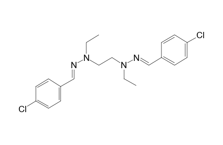 bis(p-Chlorobenzaldehyde) N,N'-diethyl-N,N'-ethylenedihydrazone