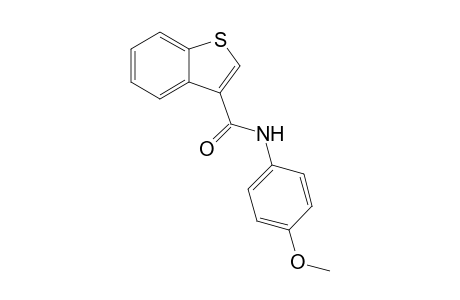 N-(4-Methoxyphenyl)benzo[b]thiophene-3-carboxamide