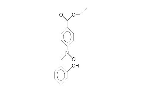 (Z)-N-(2-Hydroxy-benzylidene)-4-ethoxycarbonyl-aniline N-oxide